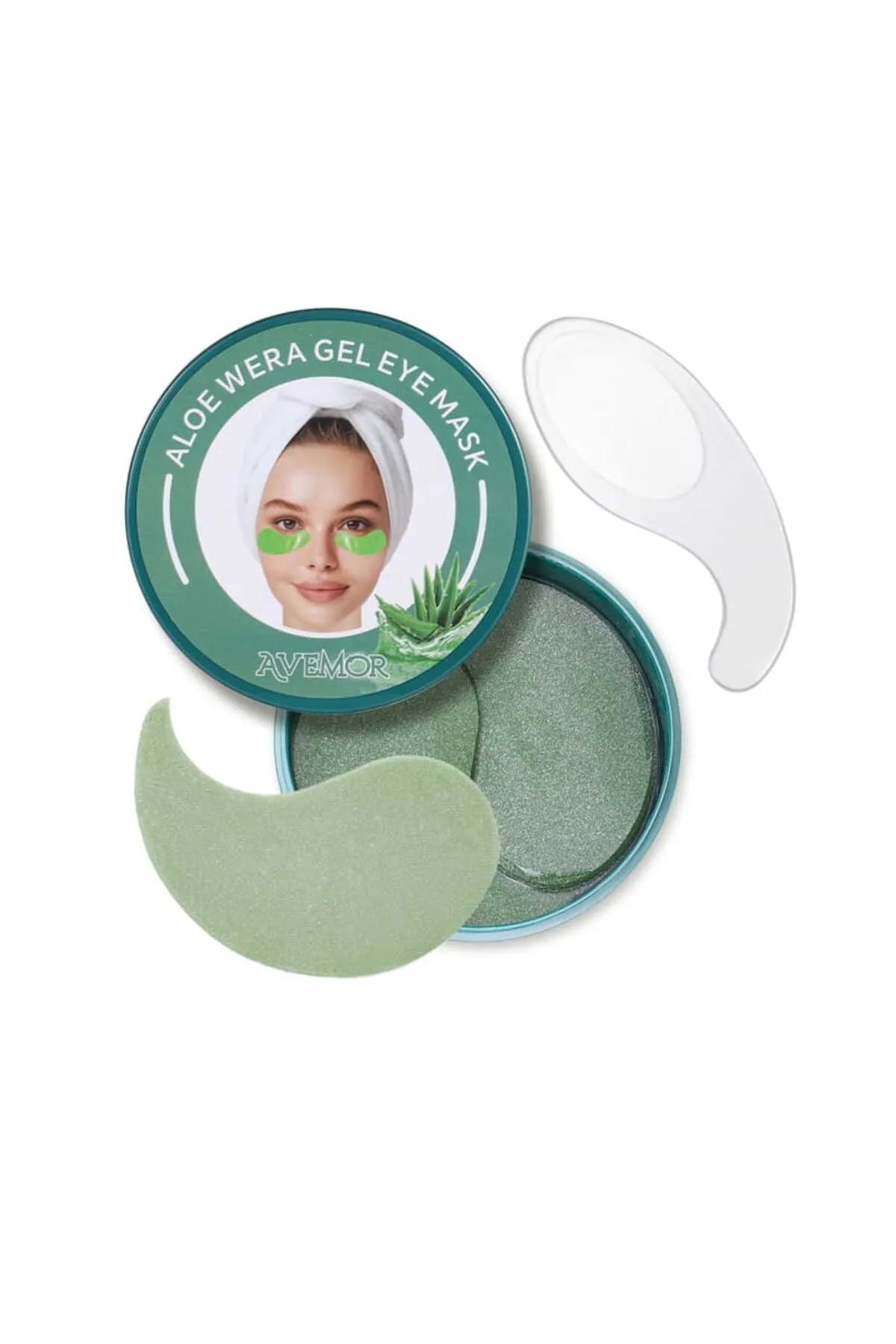 60 Adt Göz Altı Aydınlatıcı, Sıkılaştırıcı Ve Onarıcı Maske 1.4gr*60 Adet yeşil