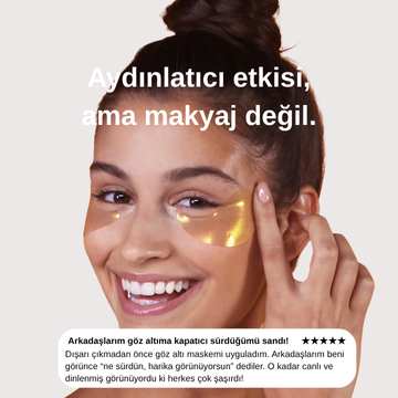 60 Adet Göz Altı Aydınlatıcı, Sıkılaştırıcı Ve Onarıcı Maske 1.4gr*60 Adet altın